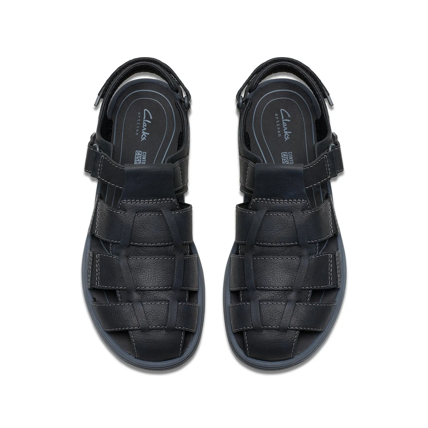 Mens - Saltway Cove Black Leather