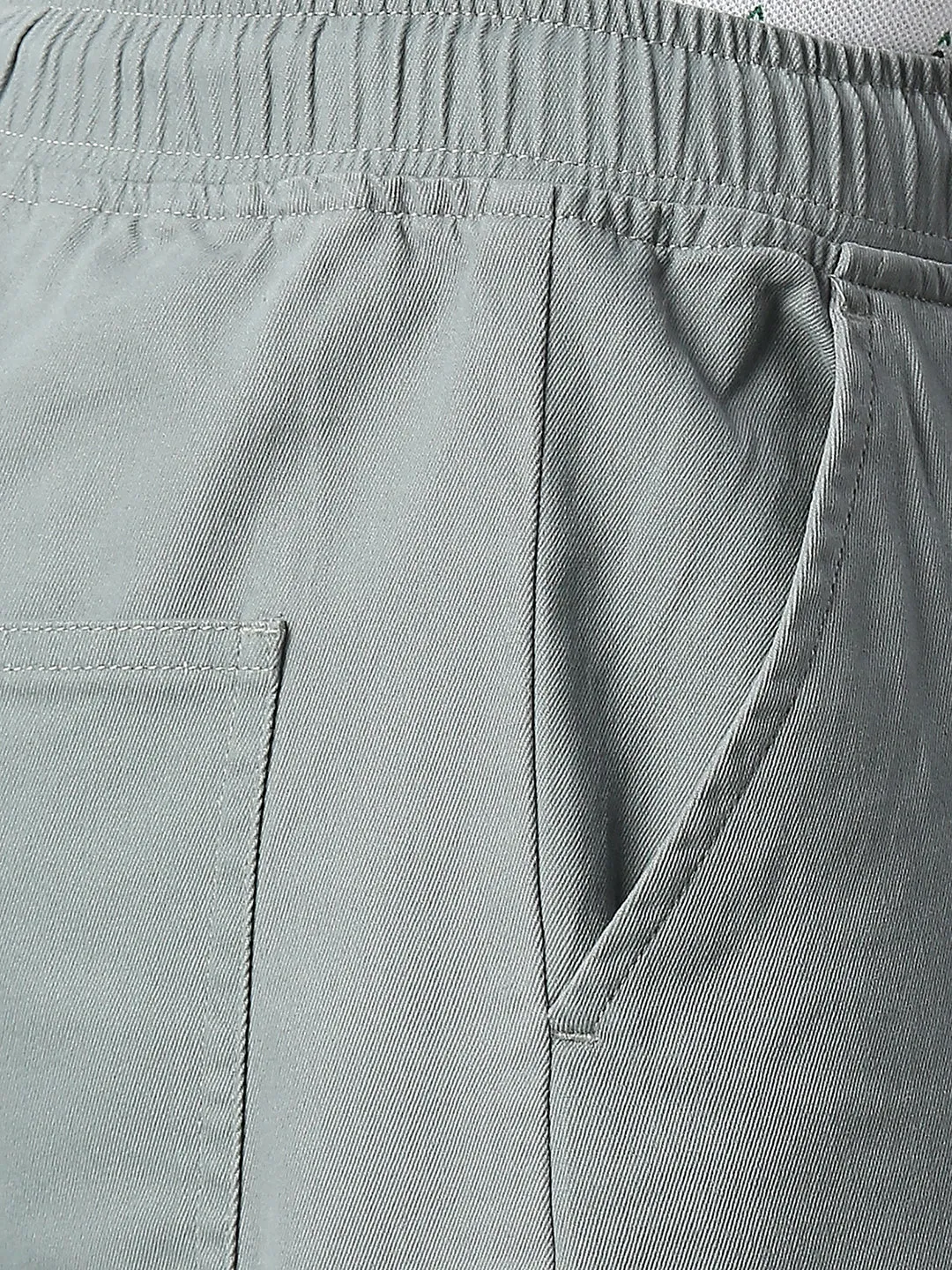 Men's Straight Fit Cotton Joggers (Aqua)