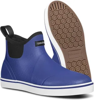 Men's Waterproof Deck Rain Boots - Anti-Slip Rubber Ankle Boots for men, ideal for Fishing and Boating, All-Season Men's Waterproof Deck Rain Boots - Anti-Slip Rubber Ankle Boots for men, ideal for Fishing and Boating, All-Season