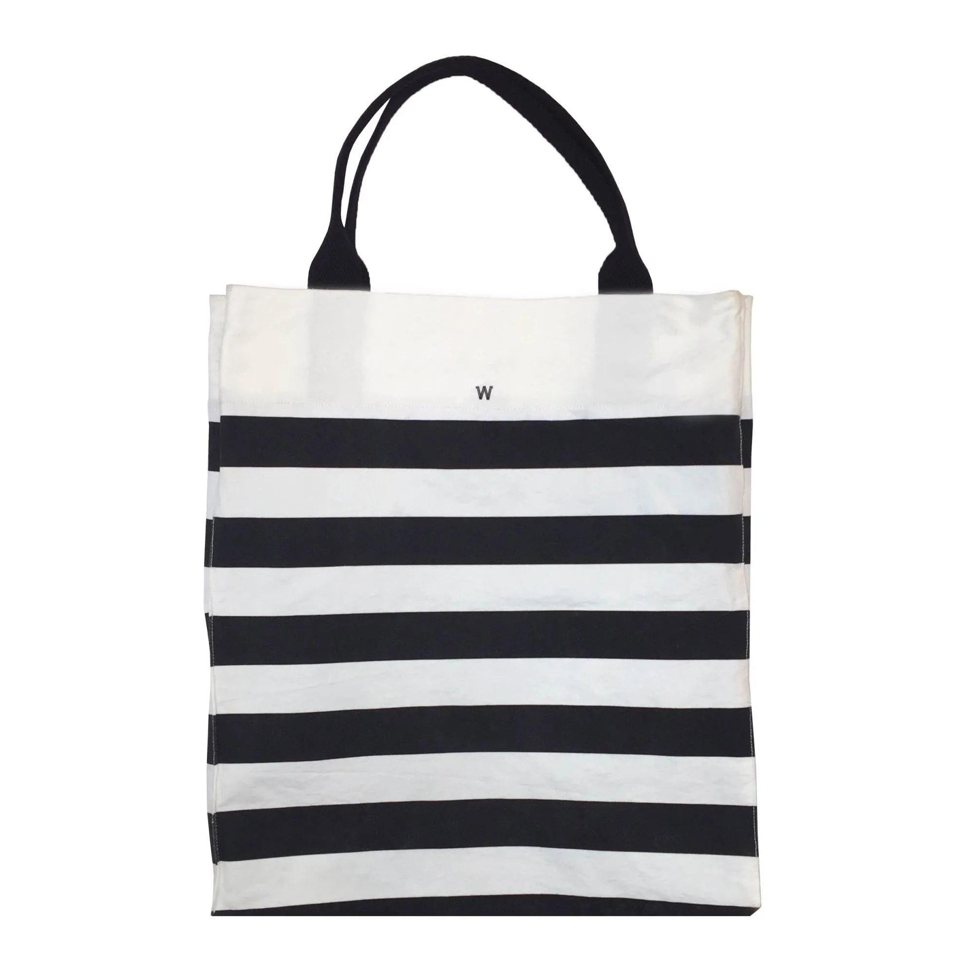 MIDSIZE PRINTED COTTON TOTE BAG