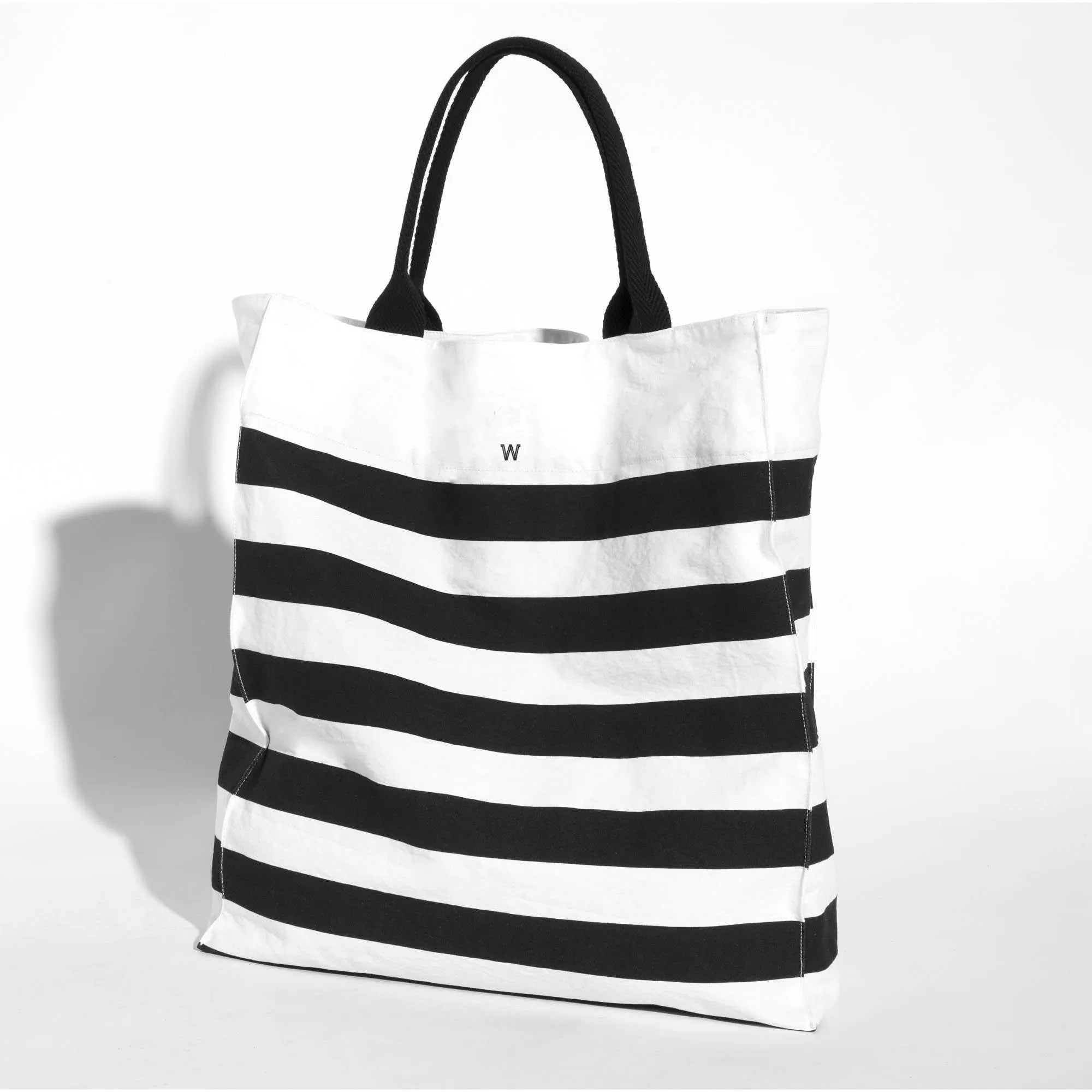 MIDSIZE PRINTED COTTON TOTE BAG