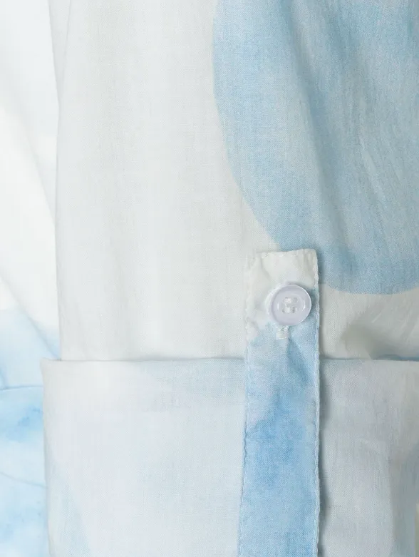 MORE AND MORE<BR>
Dot Dress<BR>
Blue/White<BR>