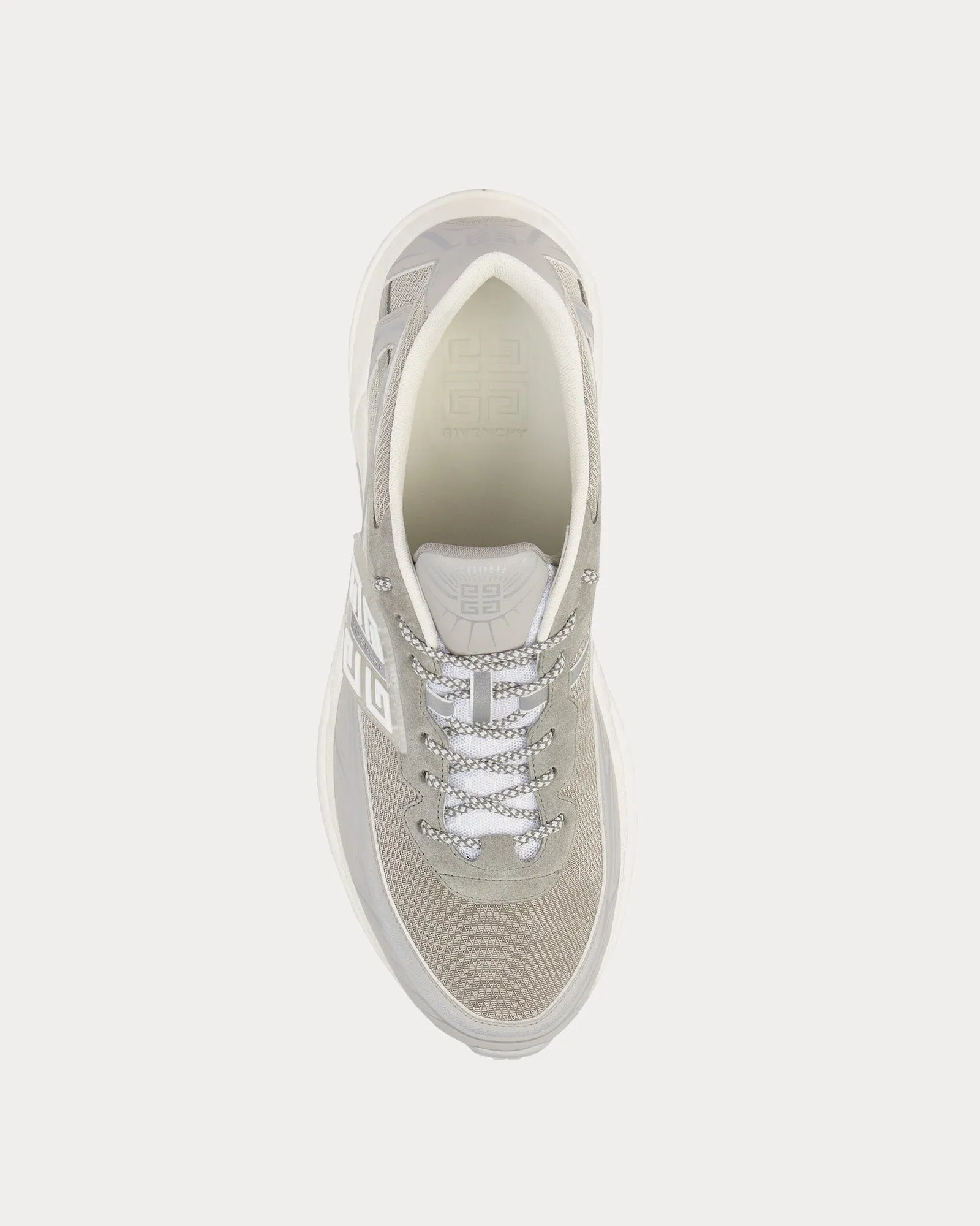 NFNTY-52 Runners Suede & Mesh Light Grey Low Top Sneakers