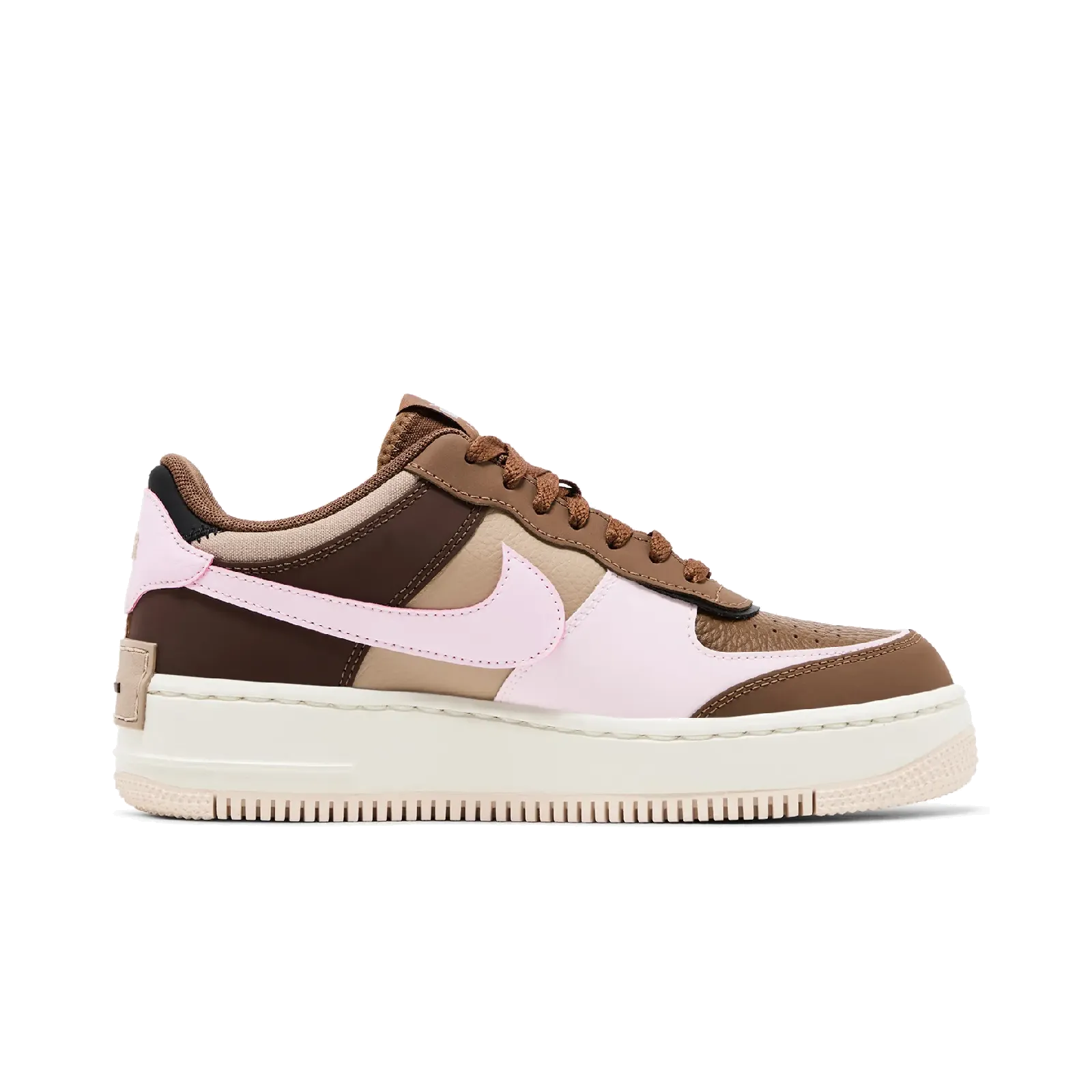 Nike Air Force 1 Low Shadow Light British Tan Pink Foam (Women's)