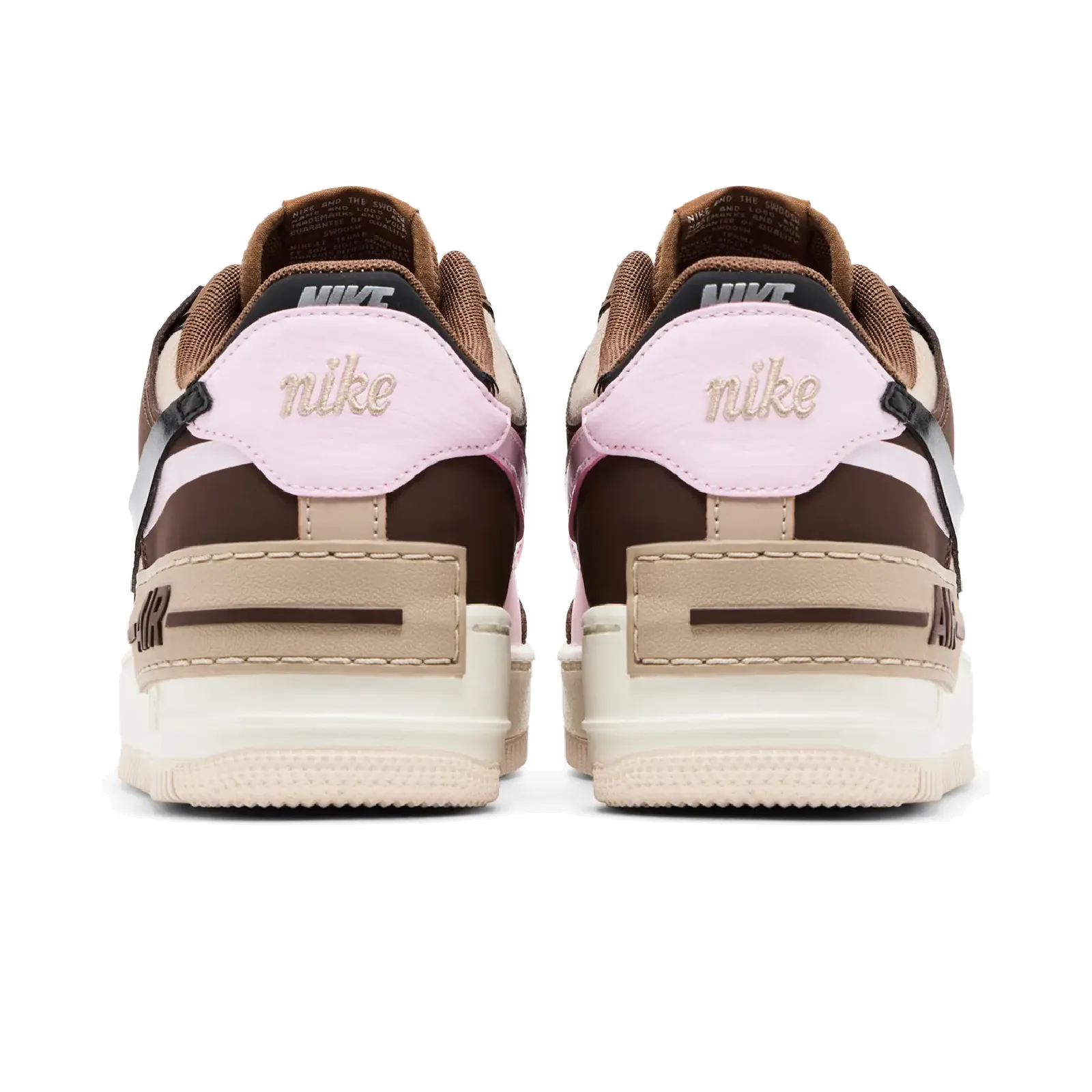 Nike Air Force 1 Low Shadow Light British Tan Pink Foam (Women's)