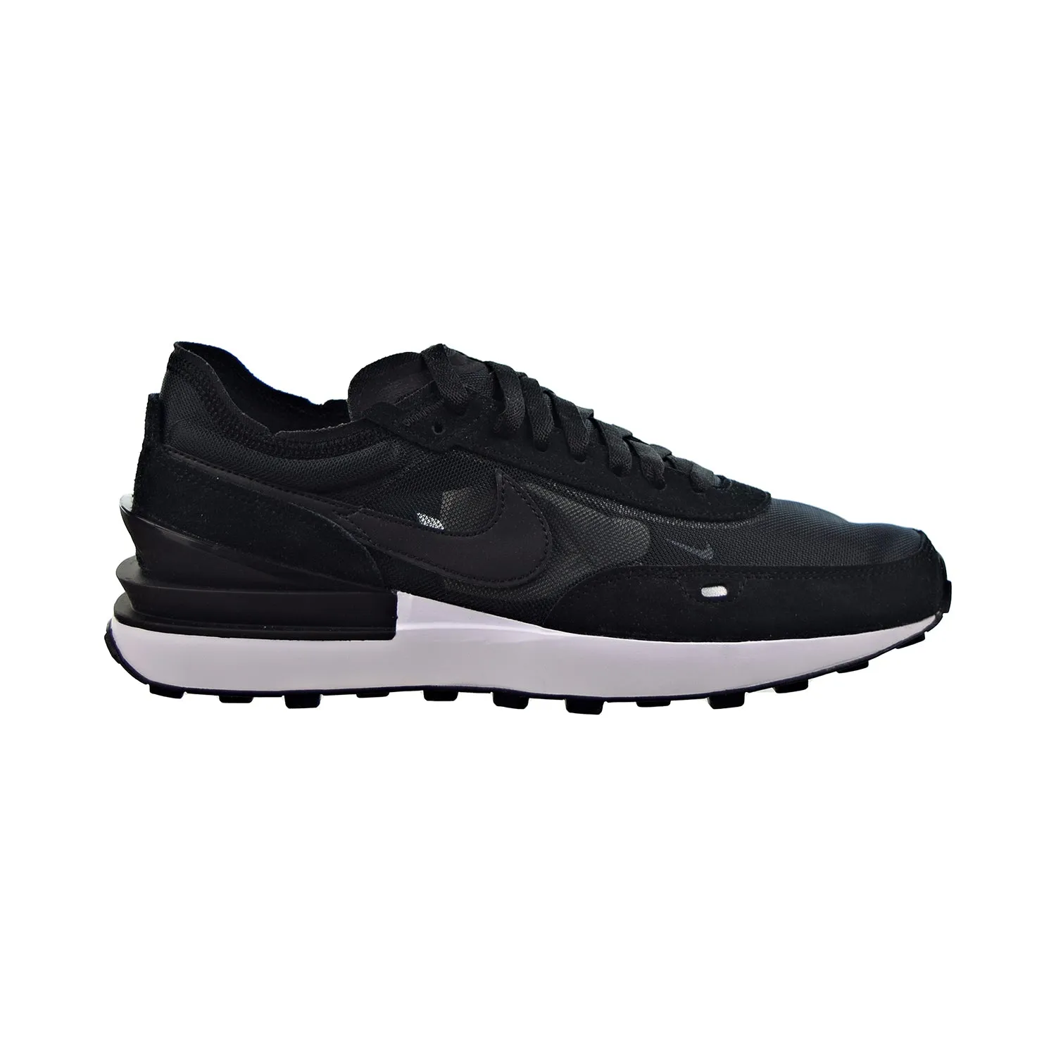 Nike Waffle One Men's Shoes Black-White-Orange