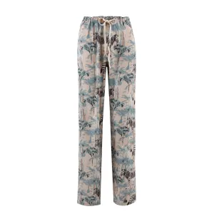 Off-White Zebra Printed Bottoms