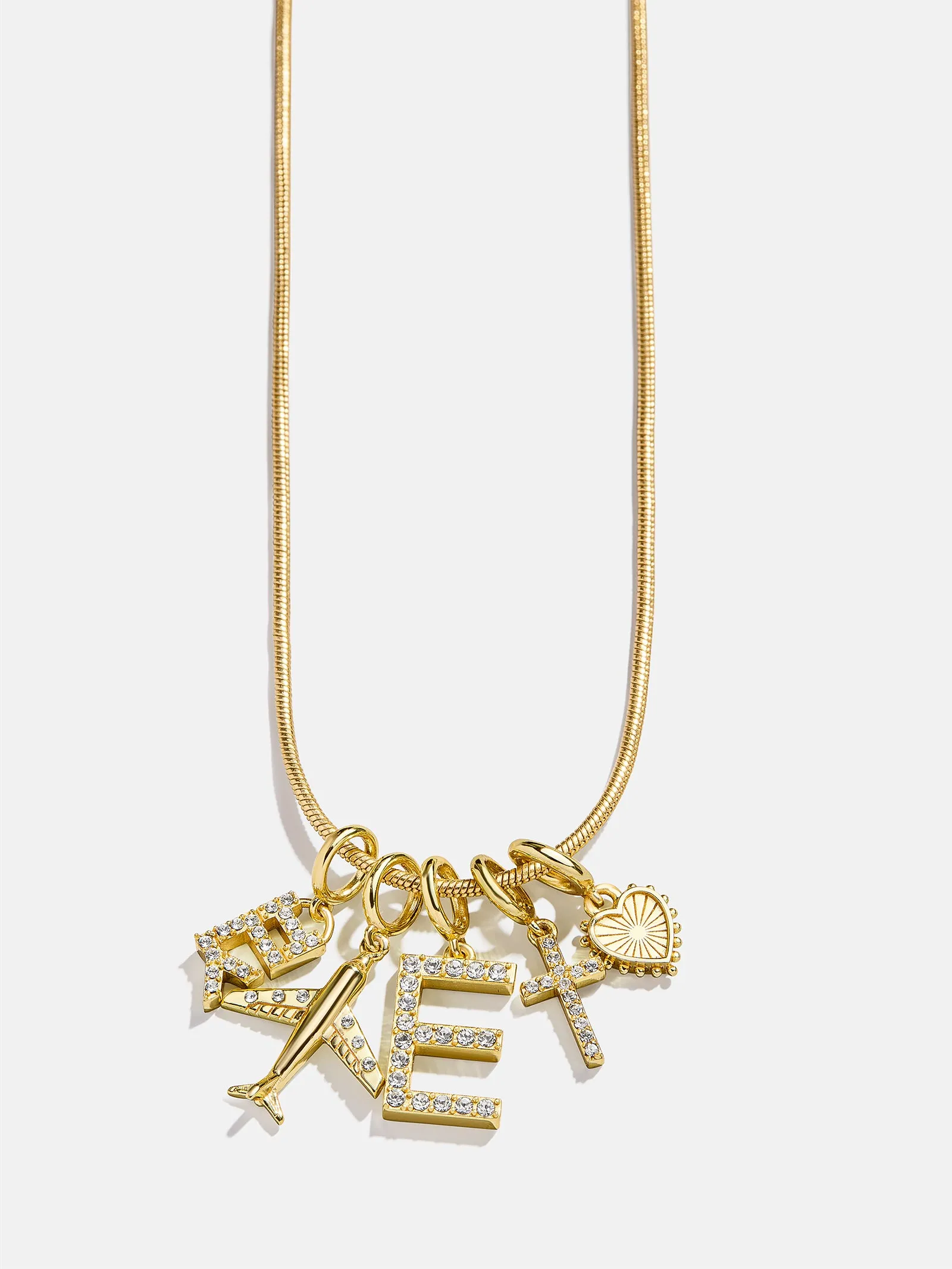 Pavé Initial Cluster Charm - B