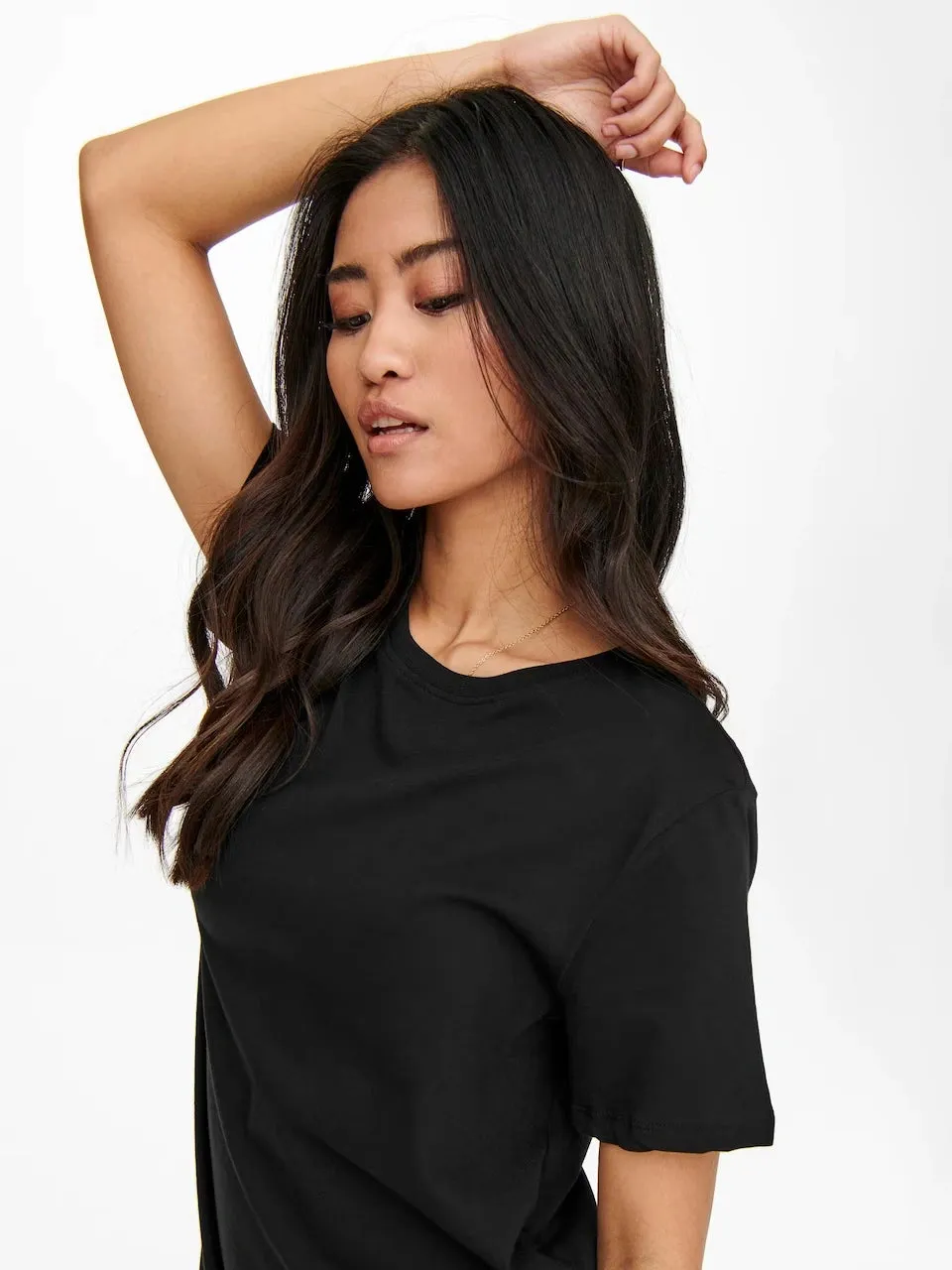 Relaxed and Stylish Soft Cotton T-Shirt Dress