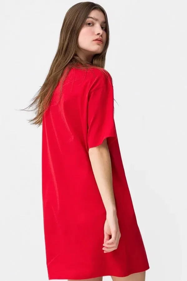 Relaxed and Stylish Soft Cotton T-Shirt Dress