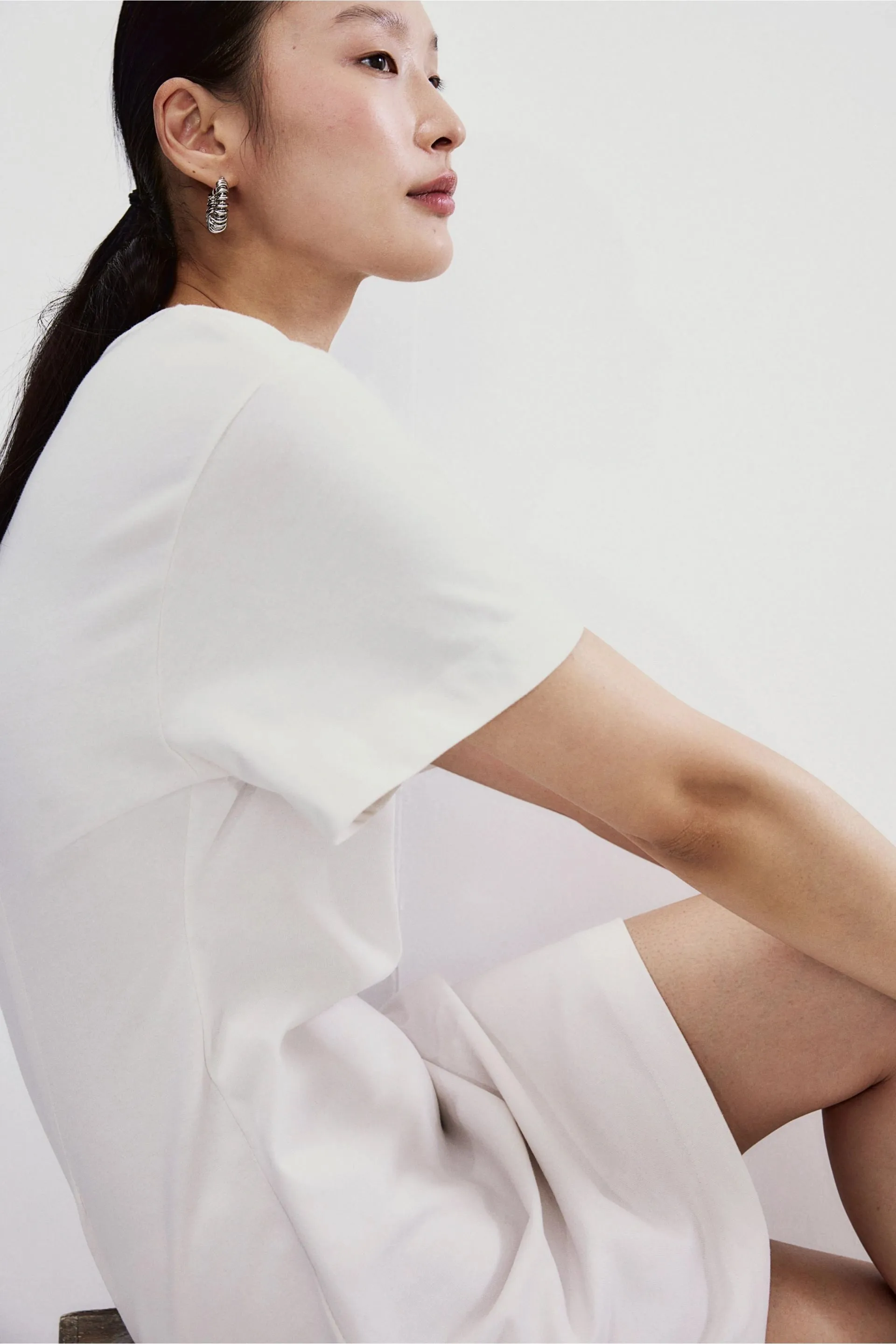 Relaxed and Stylish Soft Cotton T-Shirt Dress