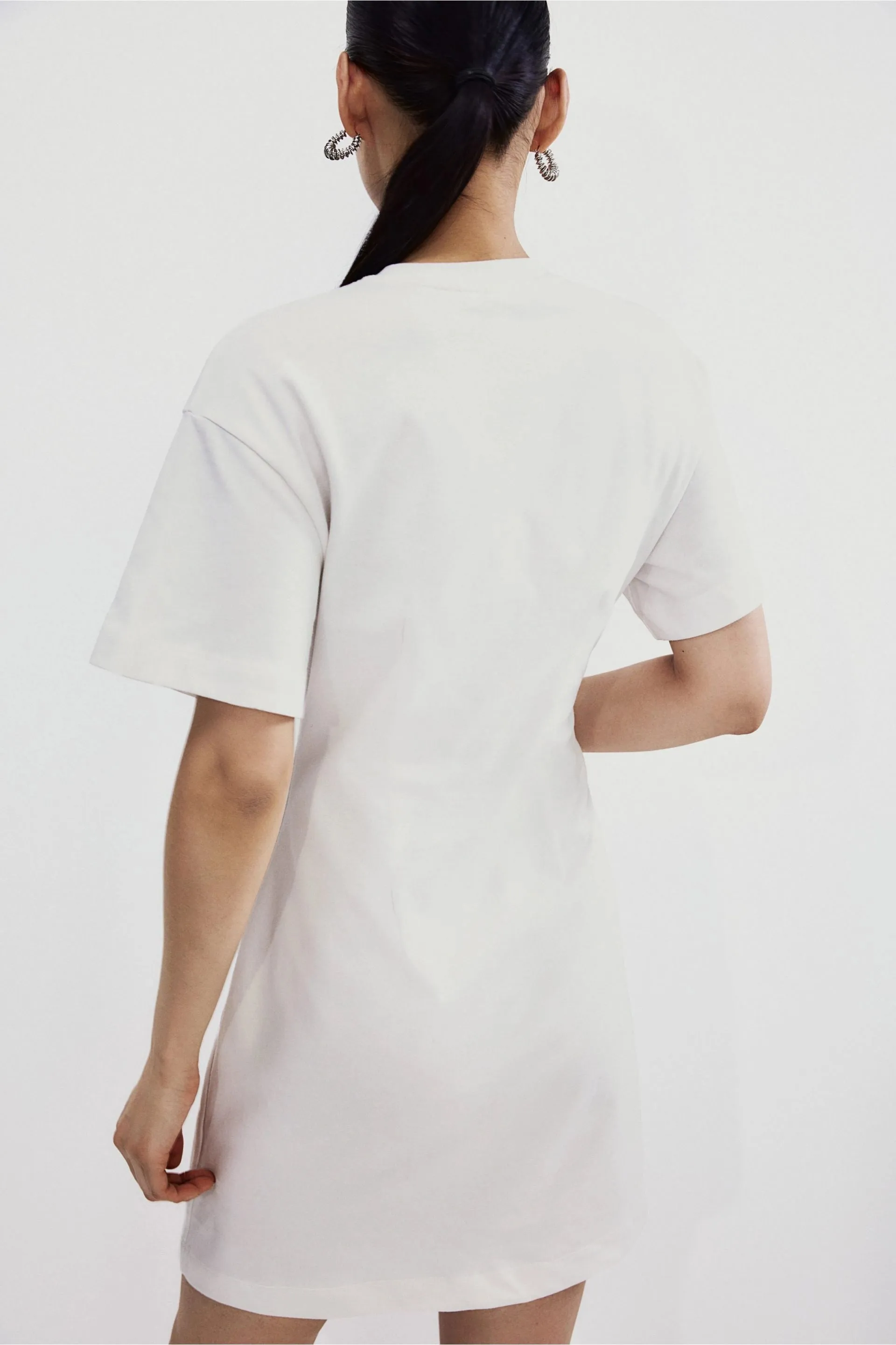 Relaxed and Stylish Soft Cotton T-Shirt Dress