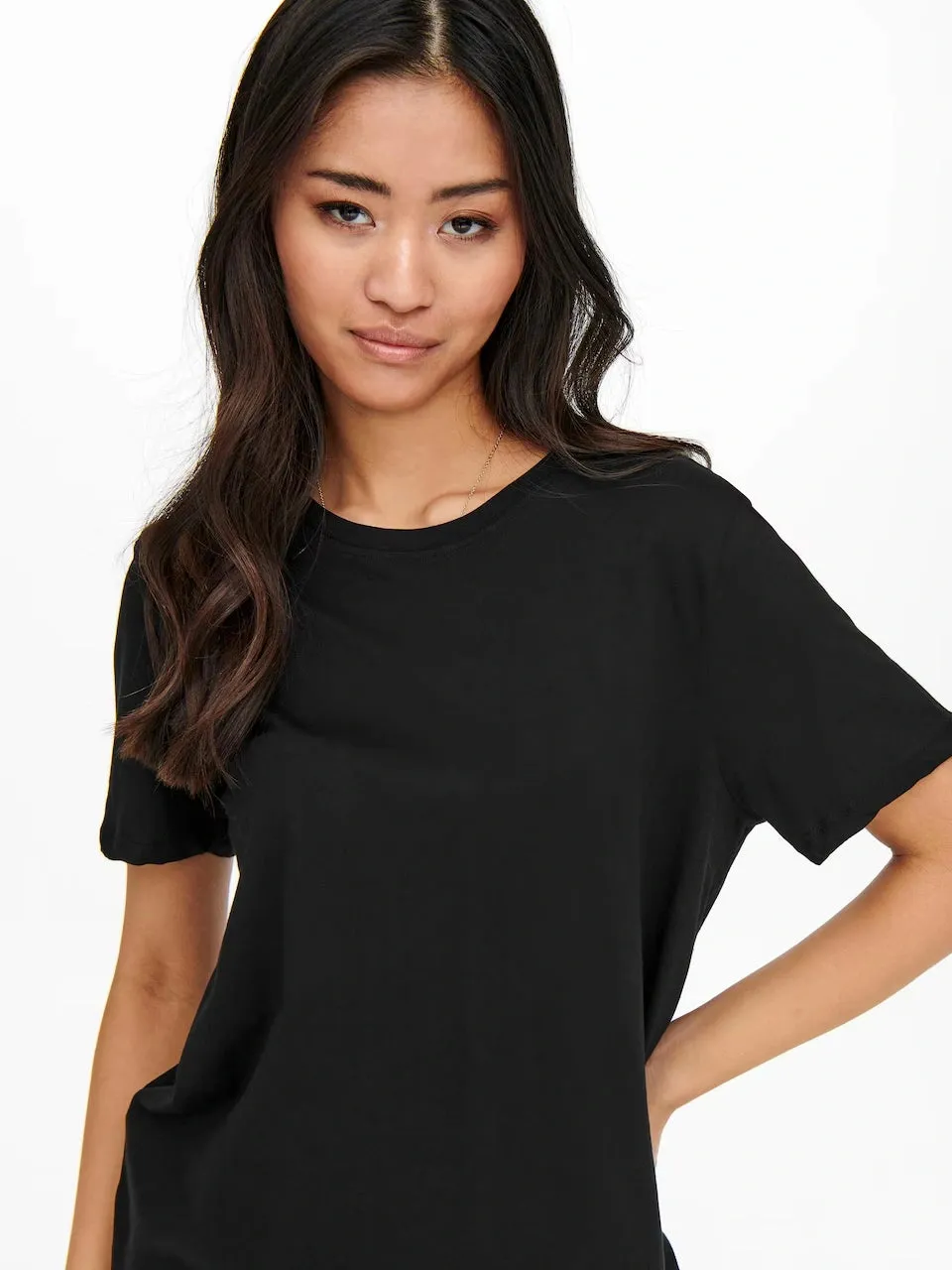 Relaxed and Stylish Soft Cotton T-Shirt Dress