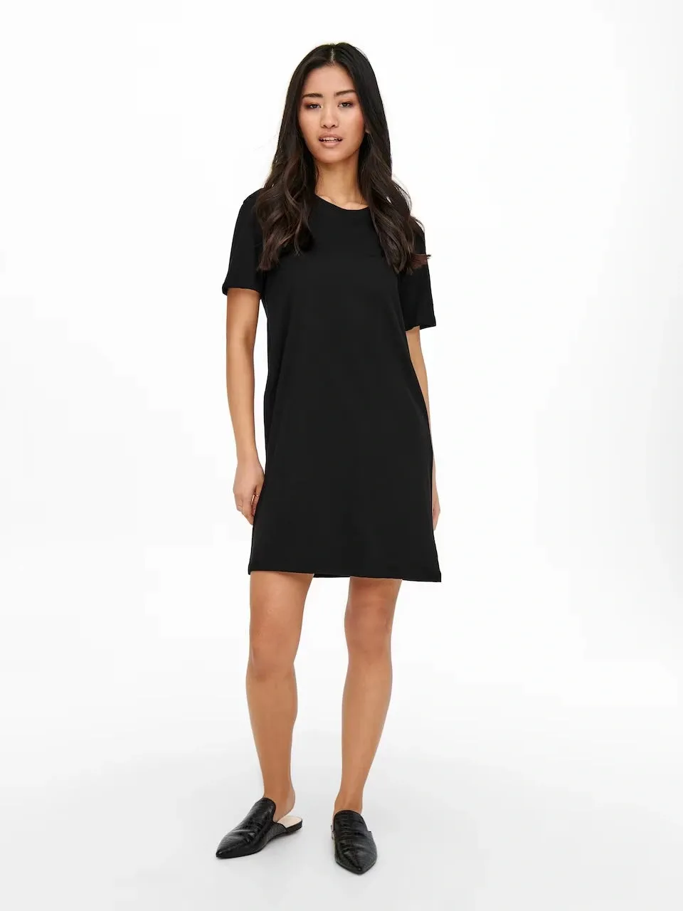 Relaxed and Stylish Soft Cotton T-Shirt Dress