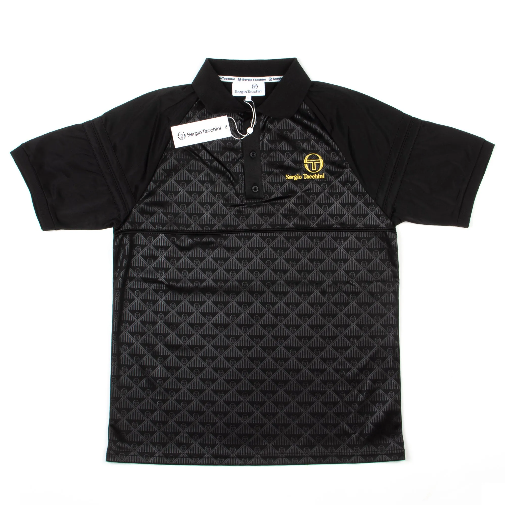 Sergio Tacchini Cambio Mono Polo in Black