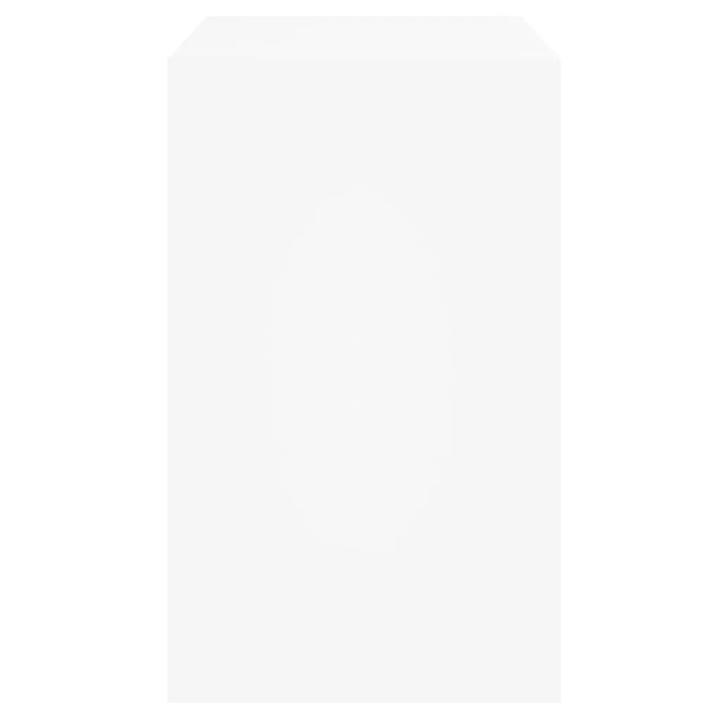 Shoe Cabinet White 80x42x69 cm Engineered Wood