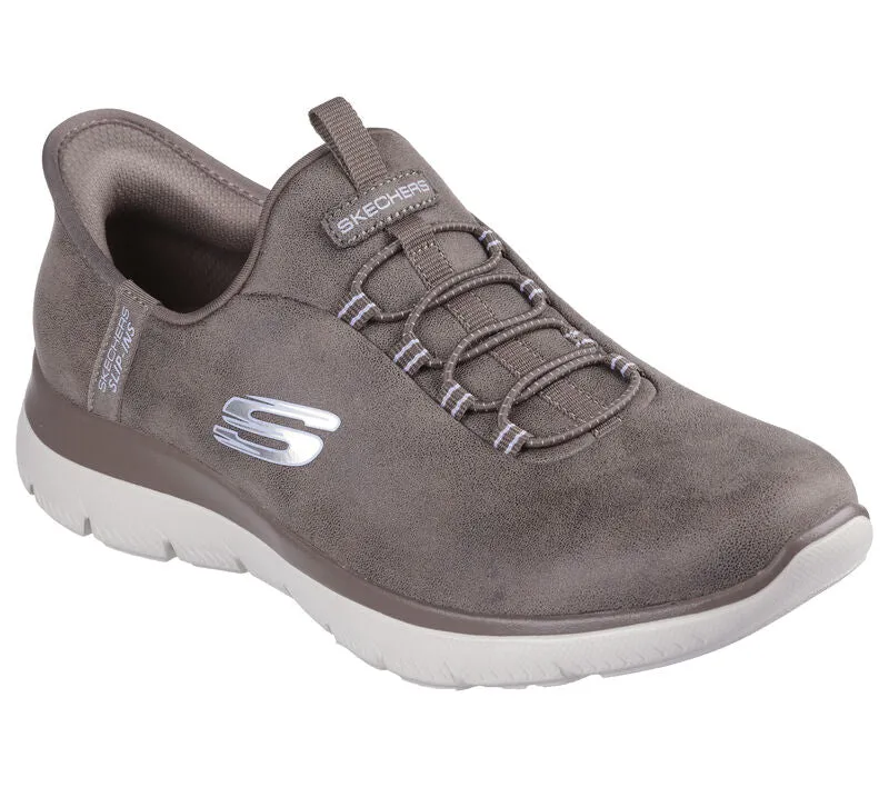 Skechers Slip Ins 150254 Summits-Unknown Trail Trainers BRN