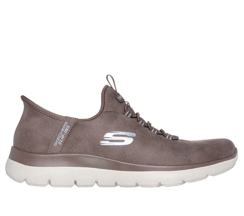 Skechers Slip Ins 150254 Summits-Unknown Trail Trainers BRN