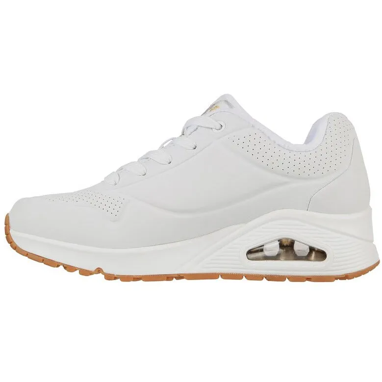 Skechers Women's Trainer x JGoldcrown: Uno155523 WHITE