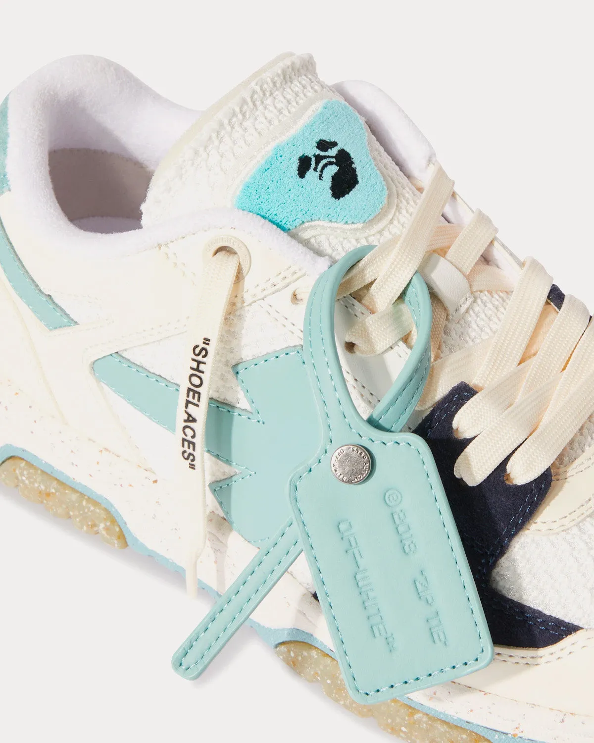 Slim Out Of Office White / Light Blue Low Top Sneakers