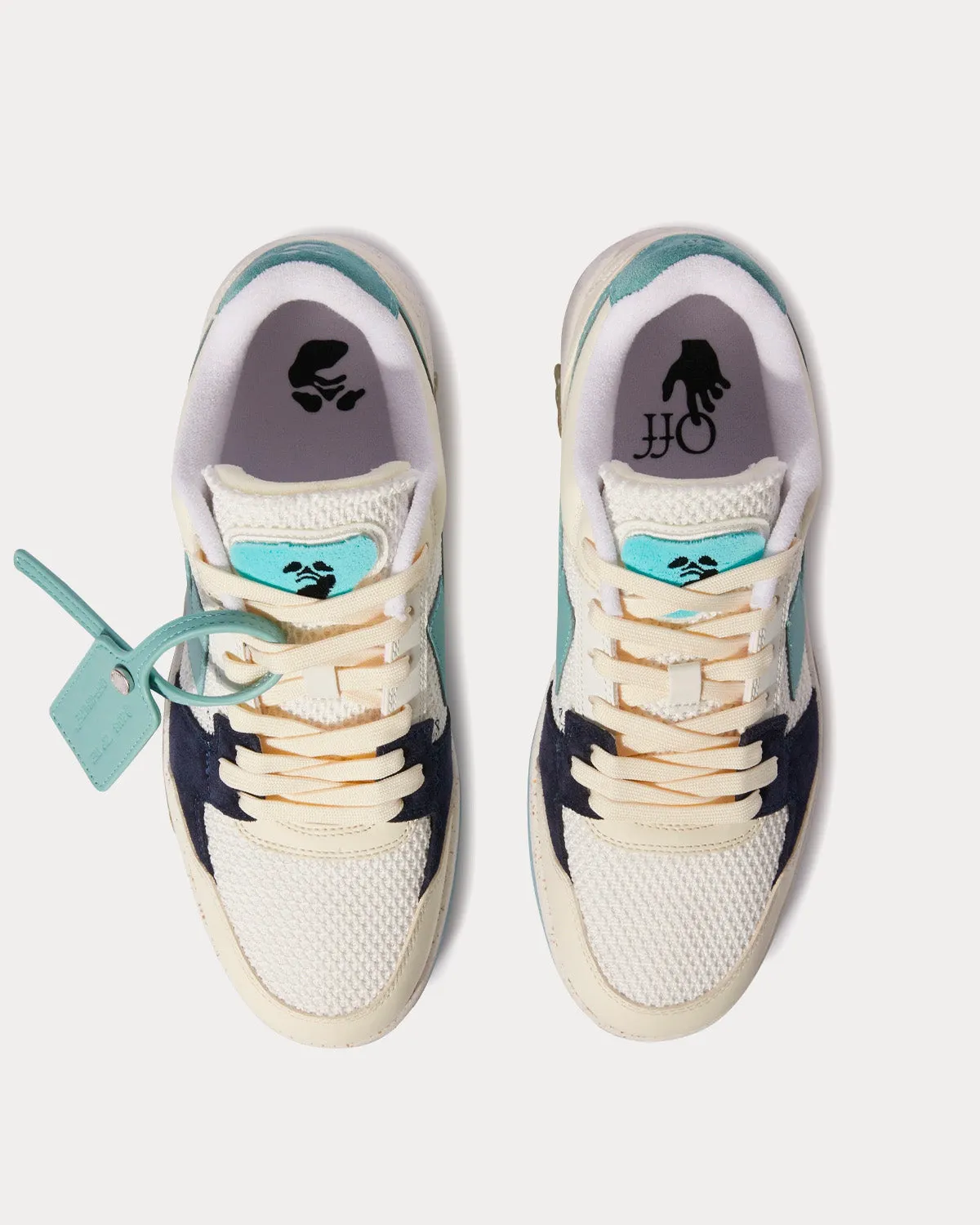 Slim Out Of Office White / Light Blue Low Top Sneakers
