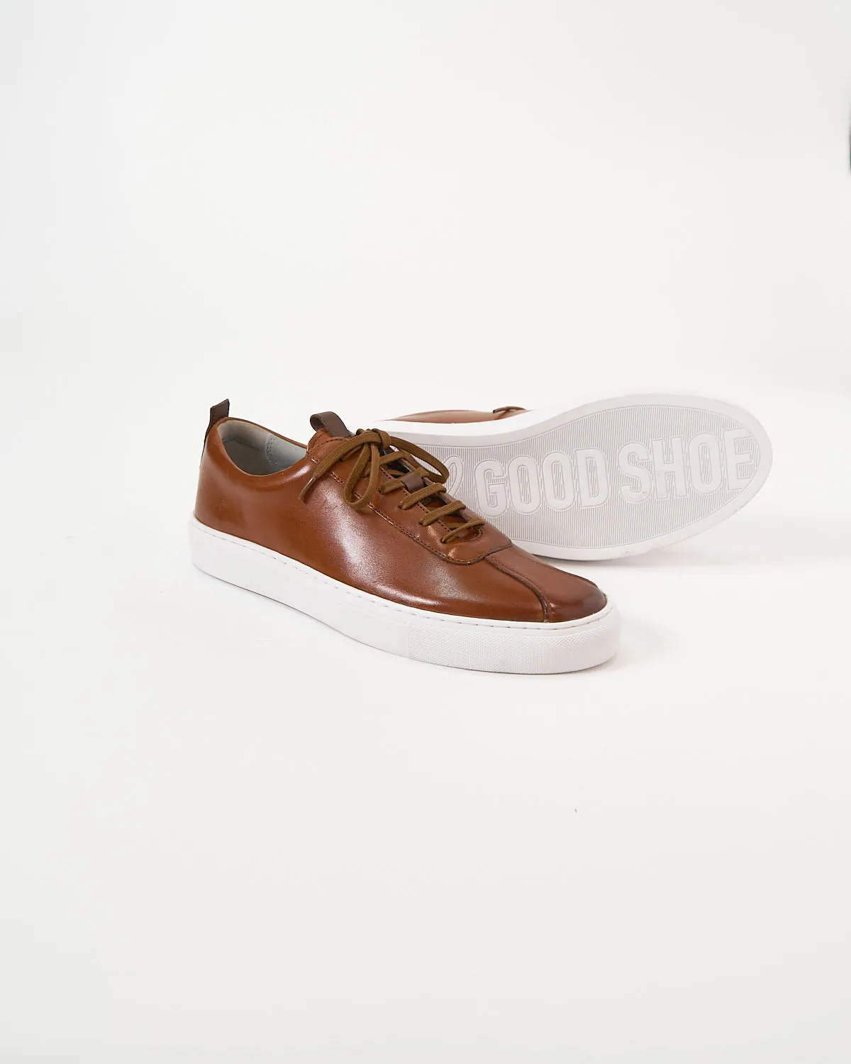 Sneaker 1 - Tan Handpainted