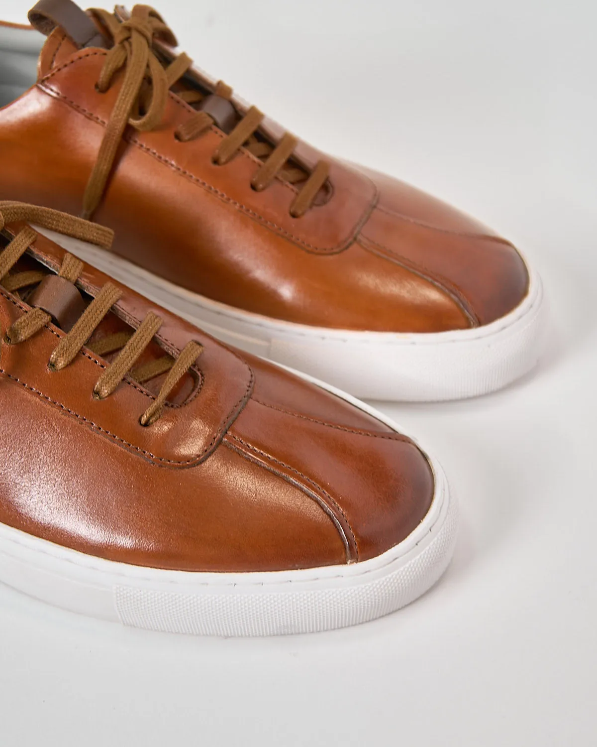 Sneaker 1 - Tan Handpainted