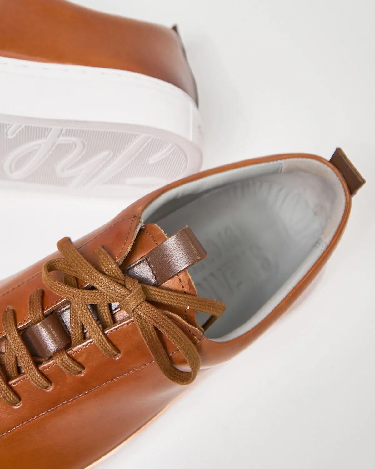 Sneaker 1 - Tan Handpainted