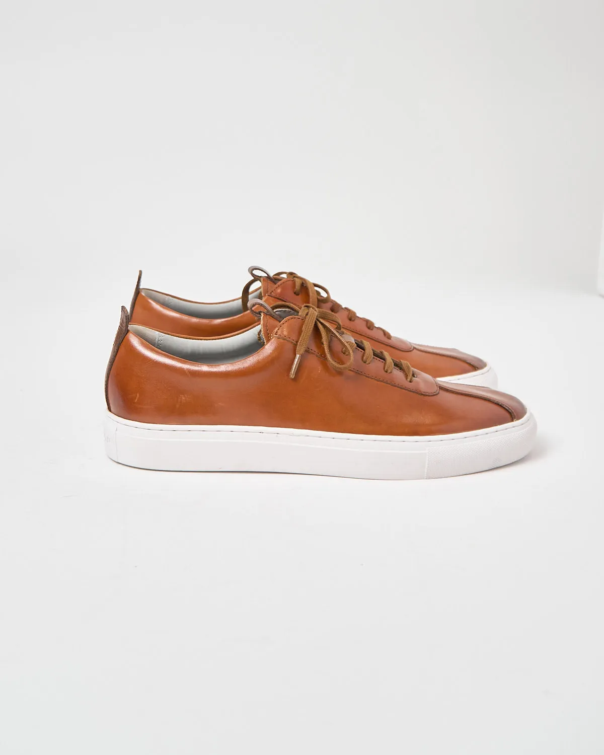 Sneaker 1 - Tan Handpainted