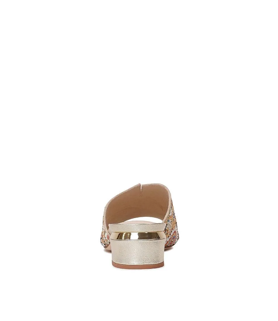 Tammy Beige Suede Heels