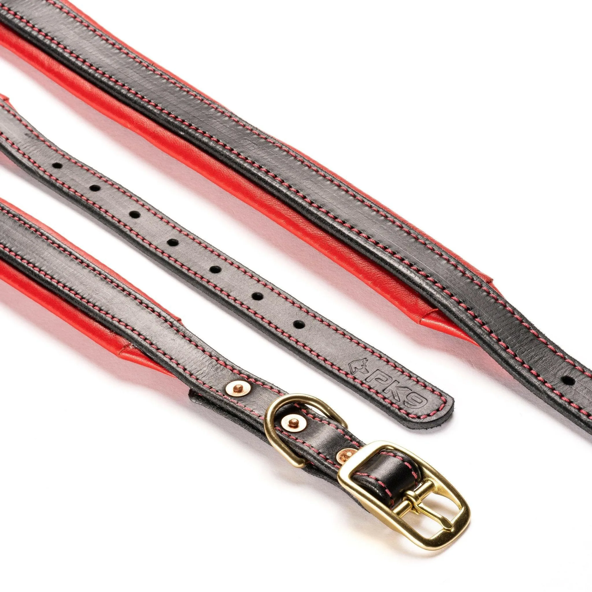 The Inferno Leather Dog Collar