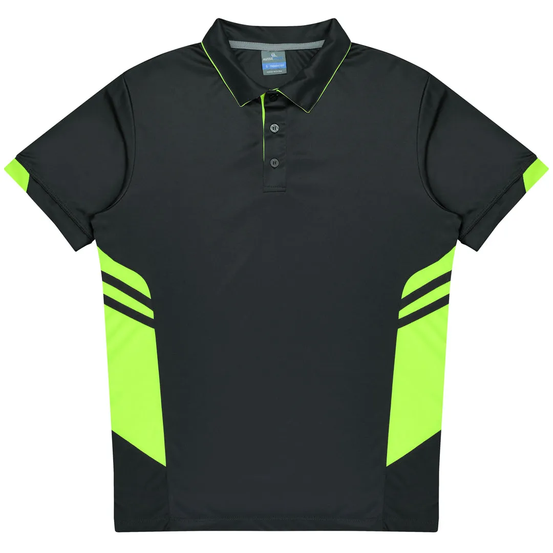 The Tasman Polo | Mens | Short Sleeve | Grey Base
