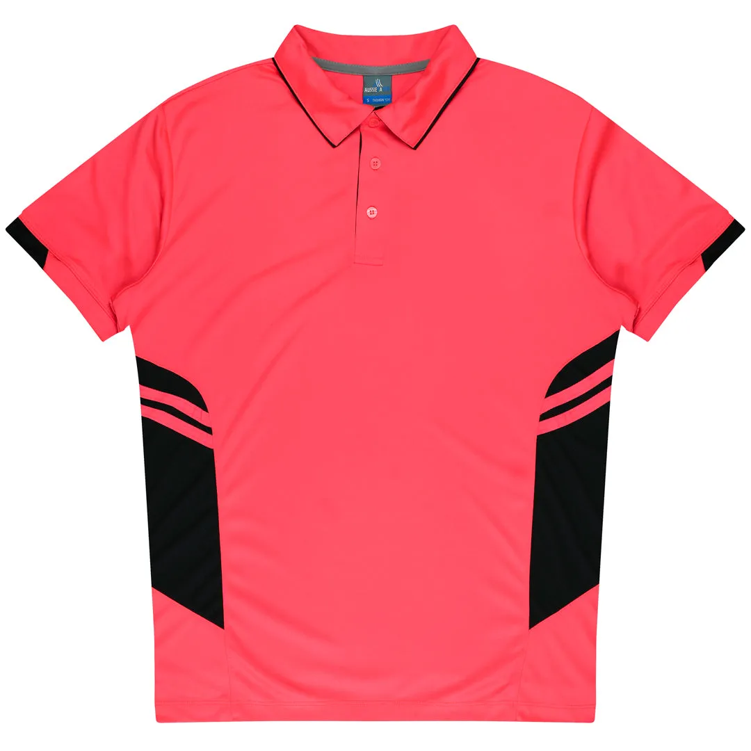 The Tasman Polo | Mens | Short Sleeve | Neon Base