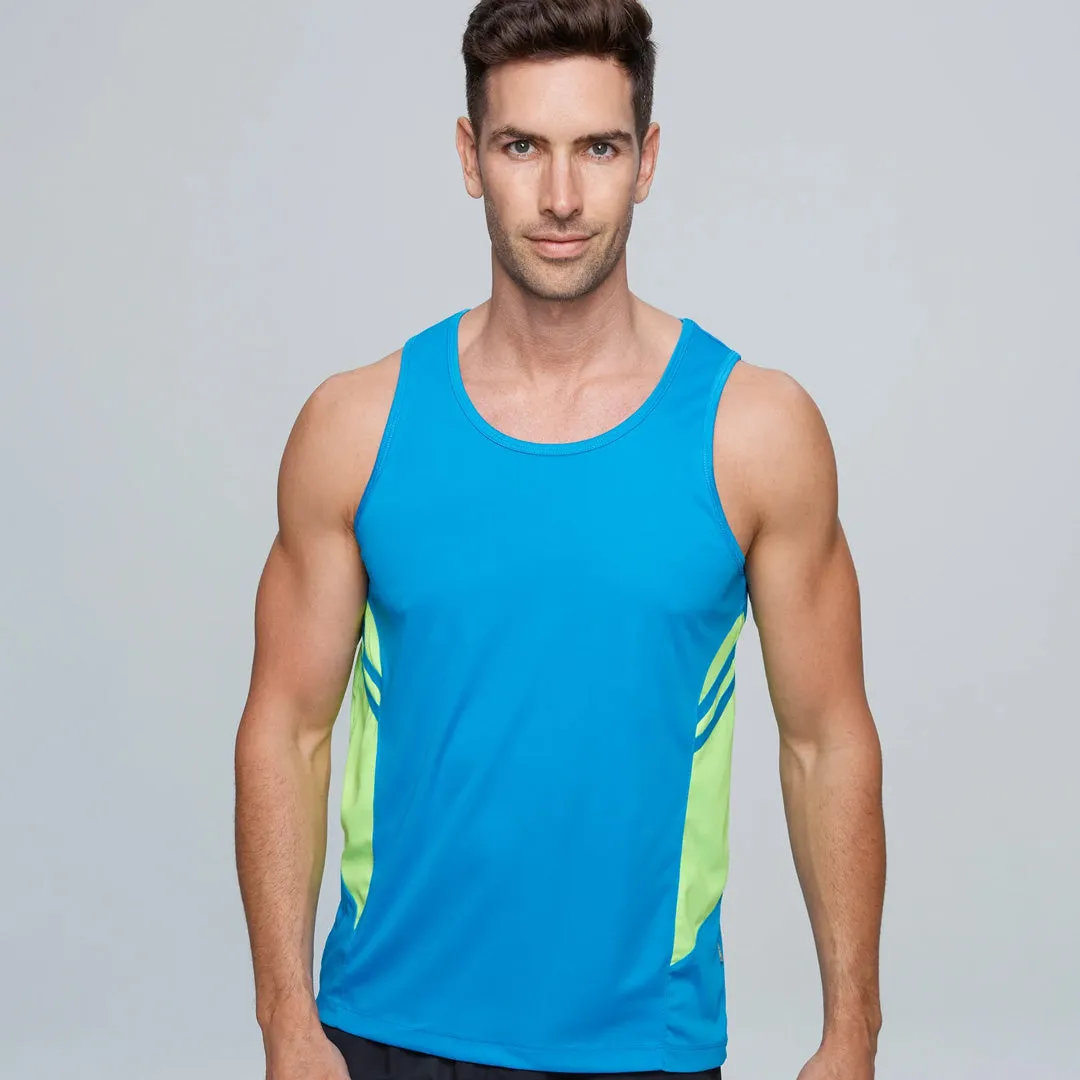 The Tasman Singlet | Mens | Black Base