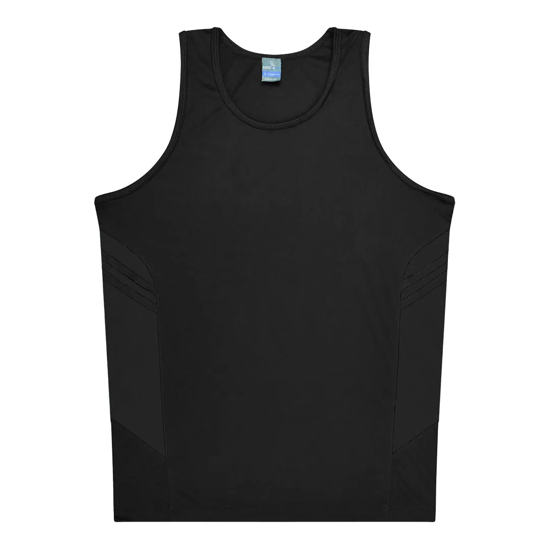 The Tasman Singlet | Mens | Black Base