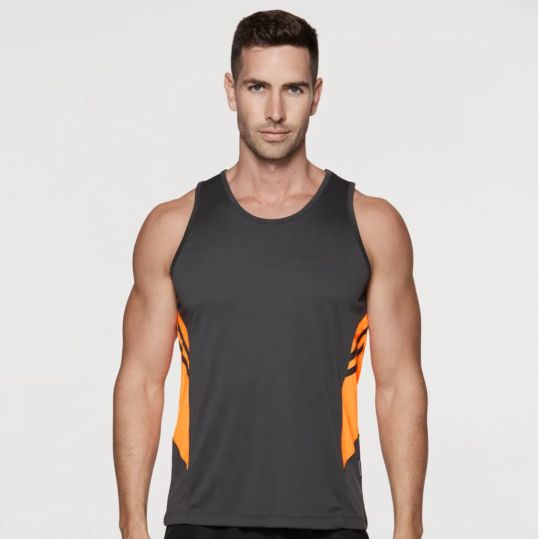 The Tasman Singlet | Mens | Black Base