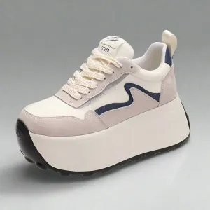 Thick Bottom Platform Sneakers for Women Footwear