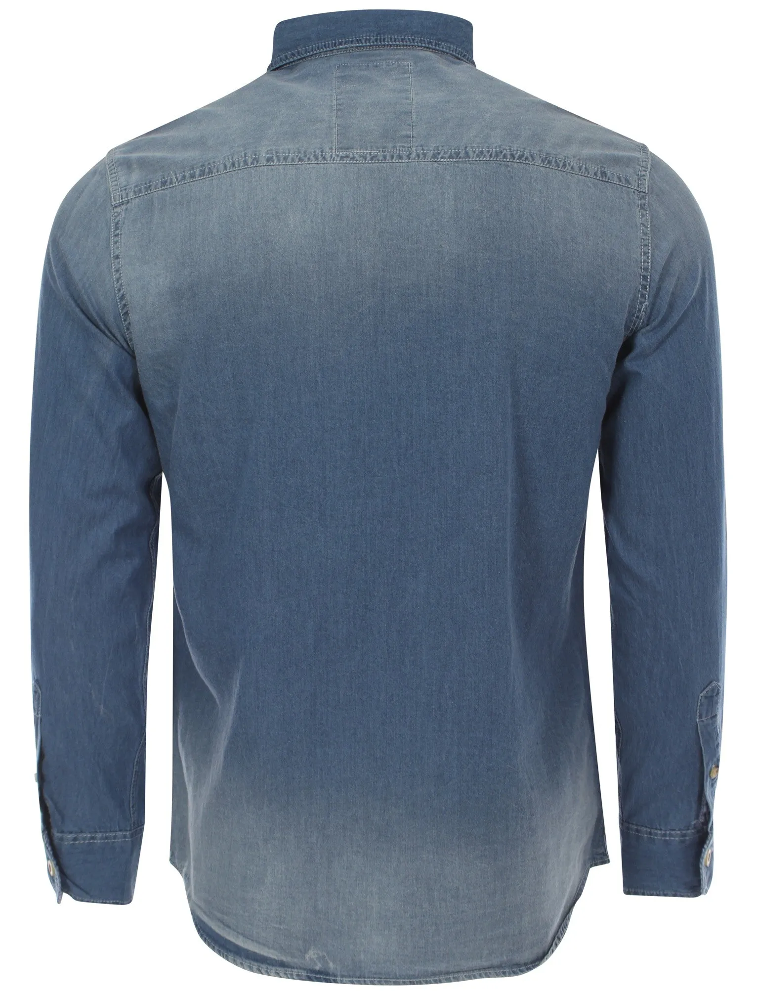 Tokyo Laundry Prestwood blue denim shirt