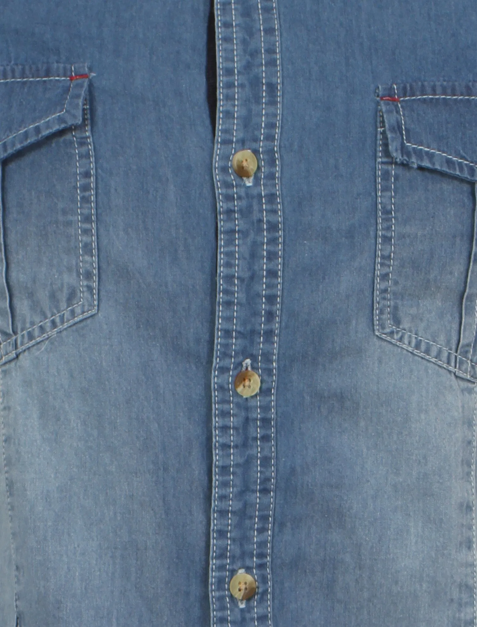 Tokyo Laundry Prestwood blue denim shirt