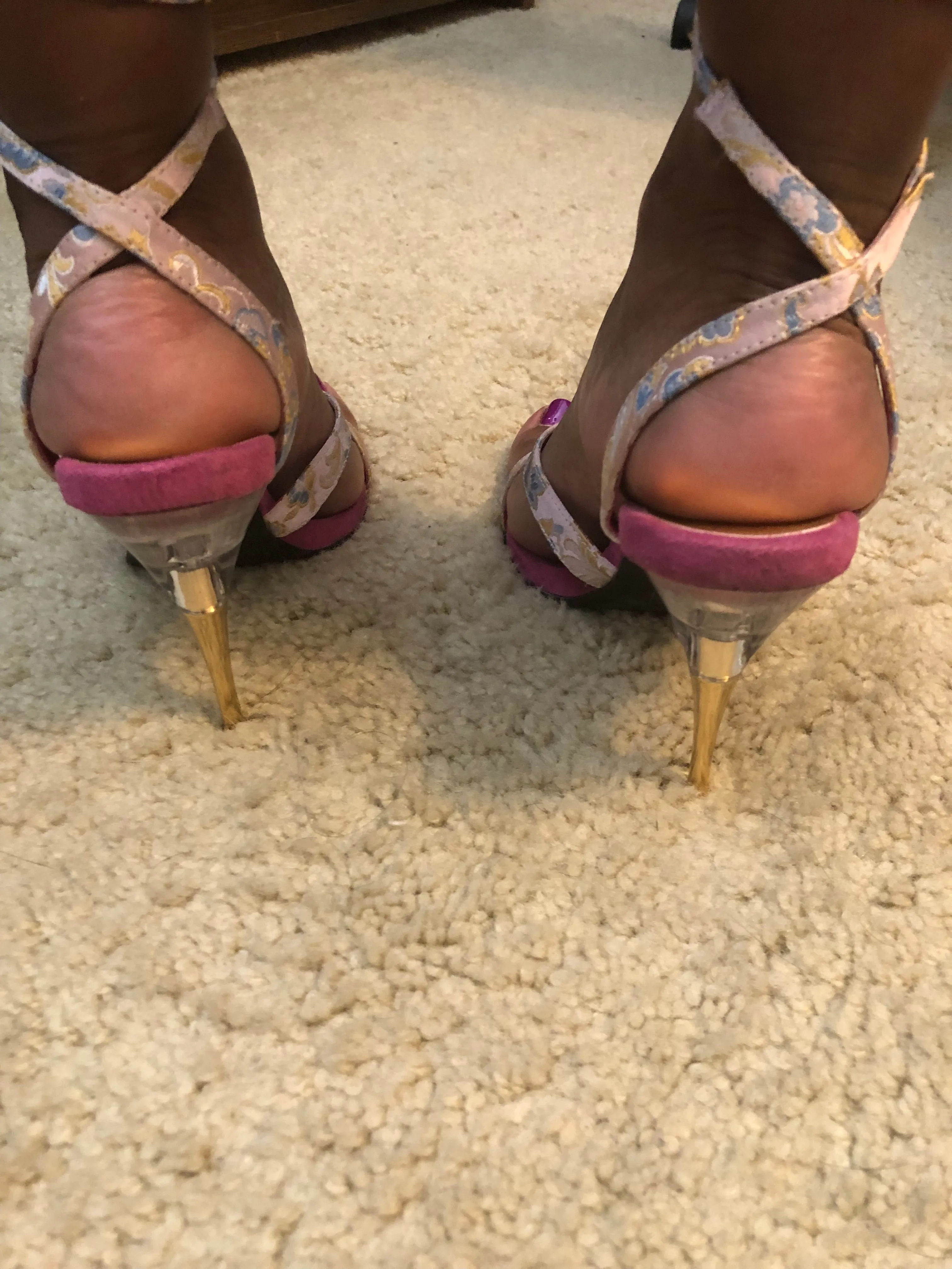 Unze Tie Up Heel Sandals - US Size 7 - Used