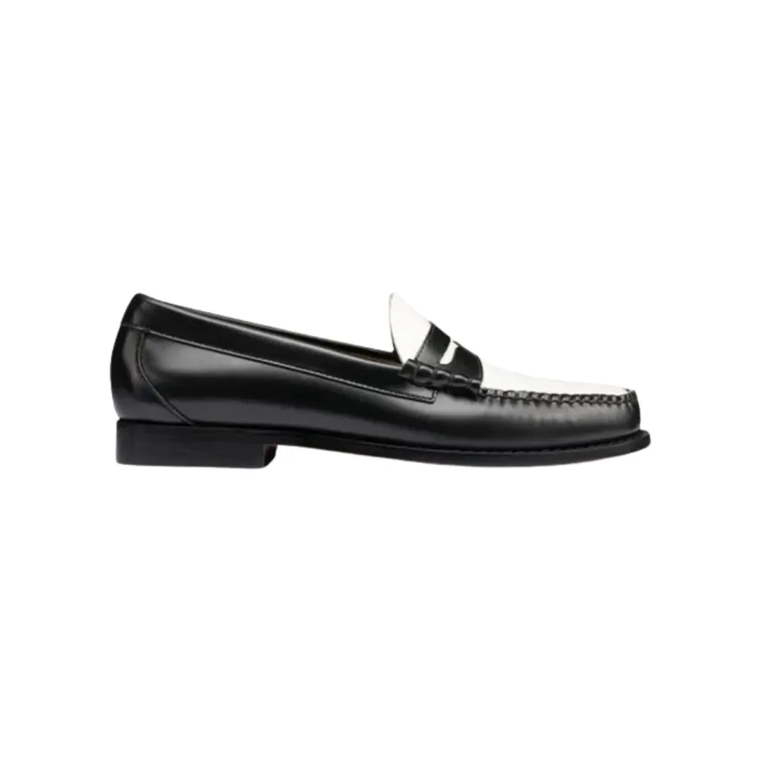 Whitney Easy Weejun Loafer (Black   White)