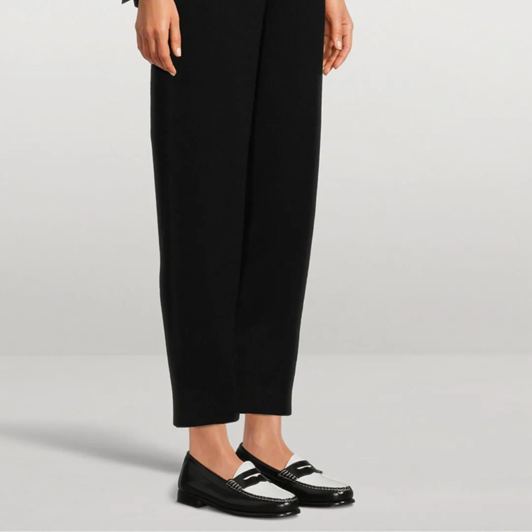 Whitney Easy Weejun Loafer (Black   White)