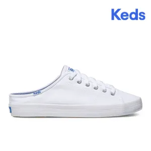 Women's Kickstart Mule Canvas White (WF61986)
