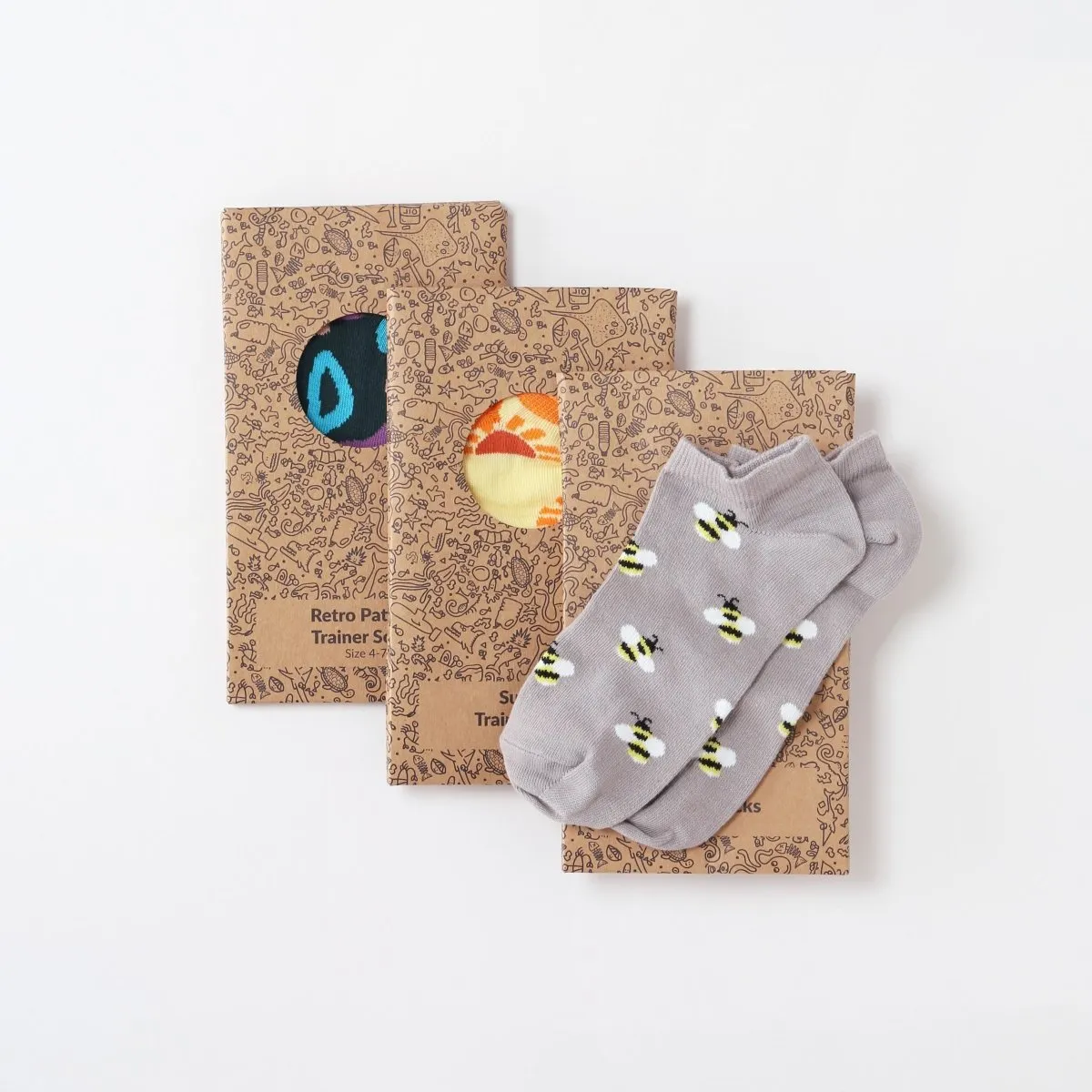 Women's Organic Cotton Trainer Socks